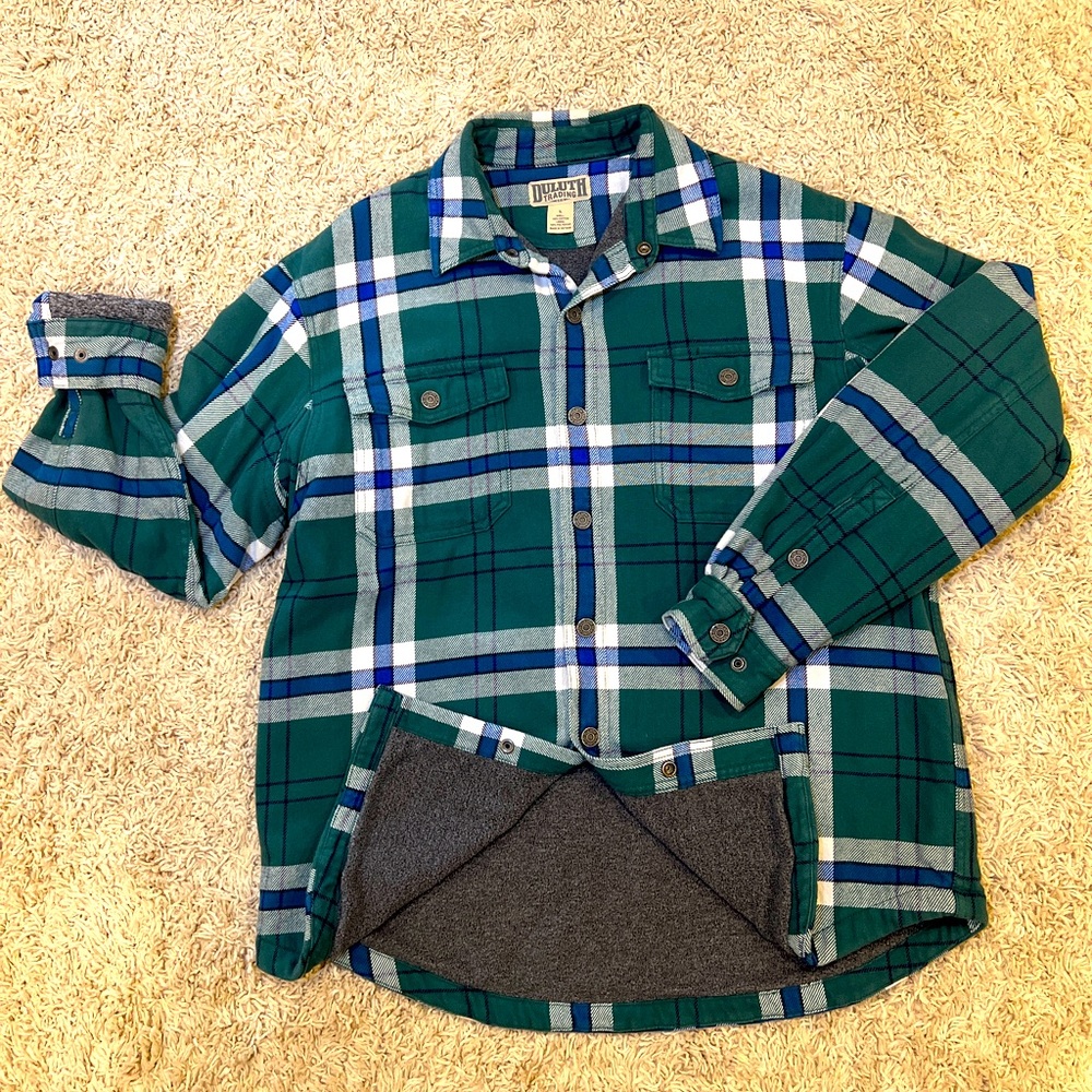 Dutch Trading Men’s Long Sleeve Plaid Flannel